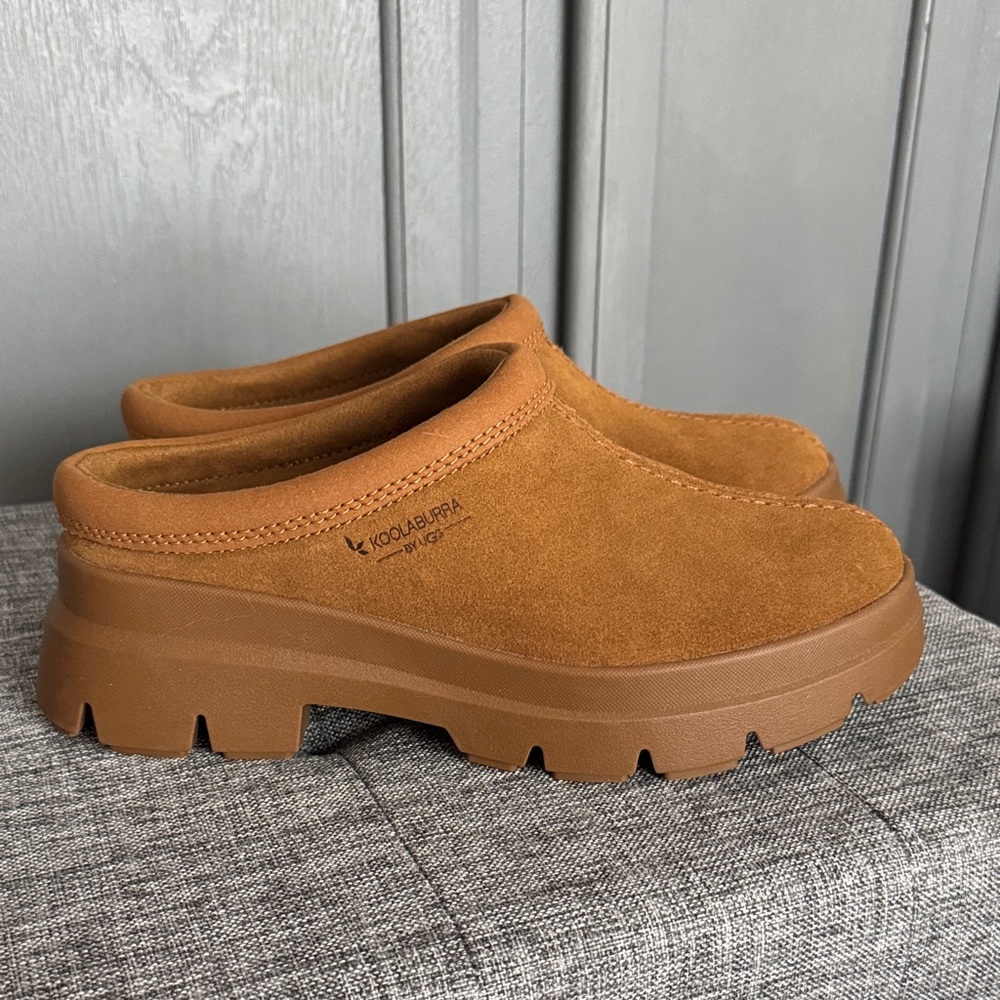 Koolaburra by UGG Tan Suede Clogs